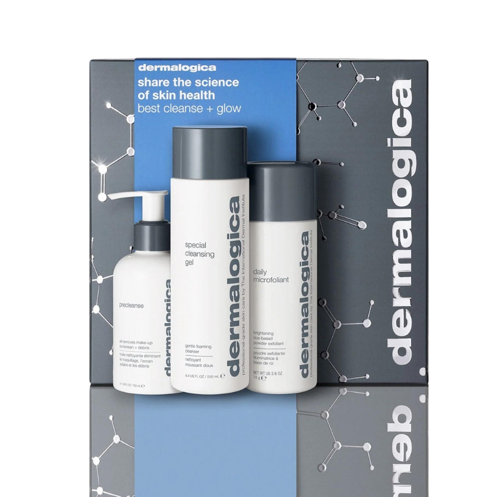best cleanse glow dermalogica gift set