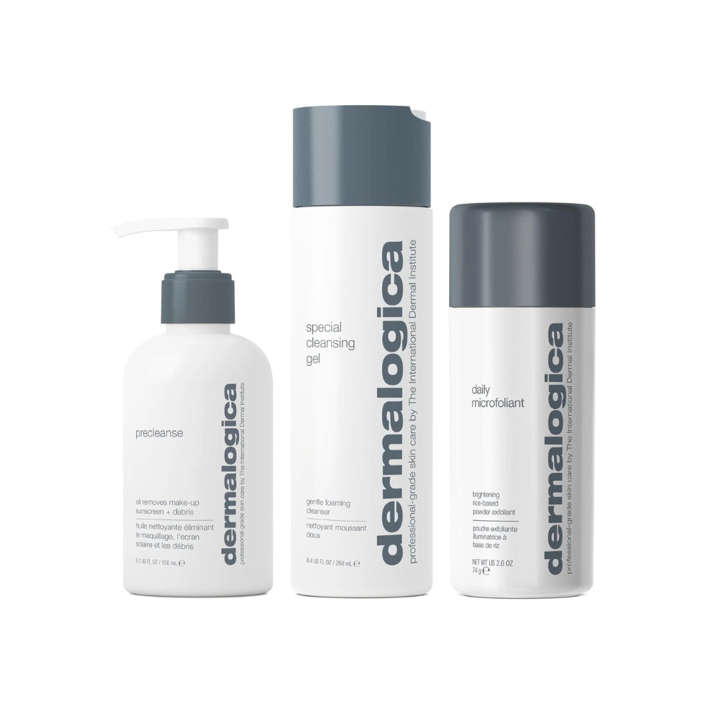 best cleanse glow kit dermalogica gift set