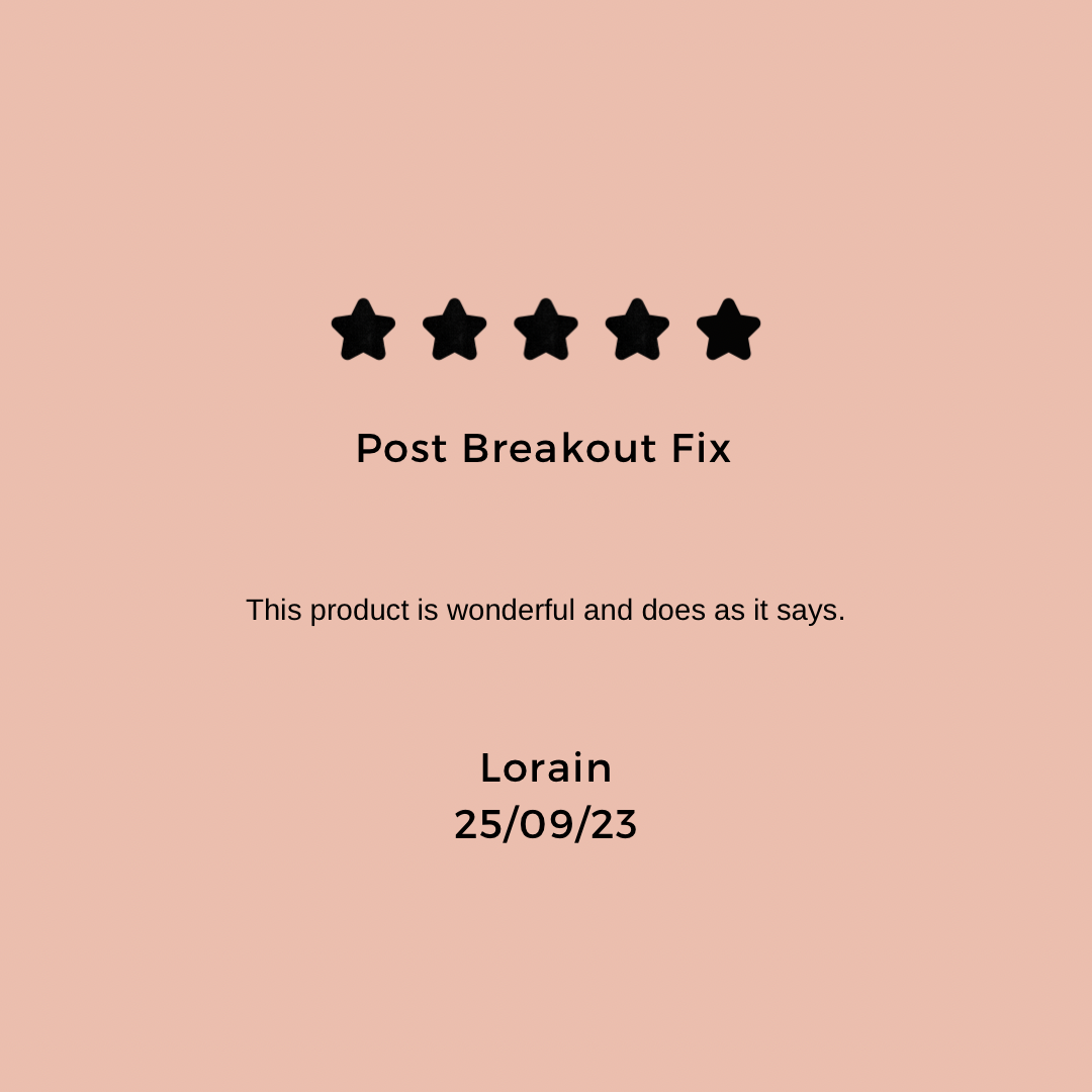 Post Breakout Fix