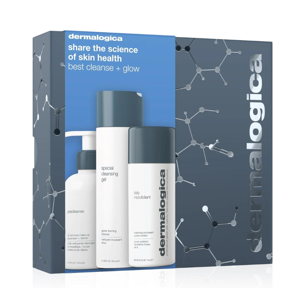 dermalogica gift set best cleanse glow kit
