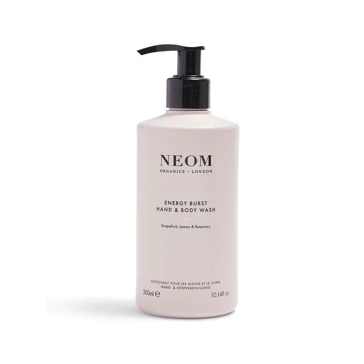 neom hand and body wash energy