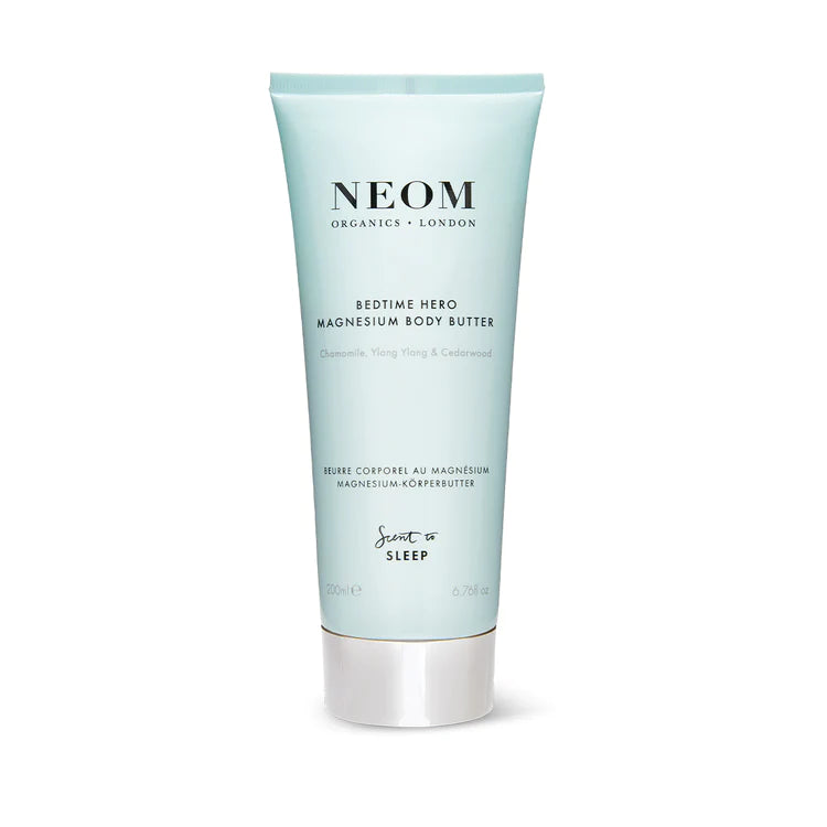 neom magnesium body butter bedtime hero sleep