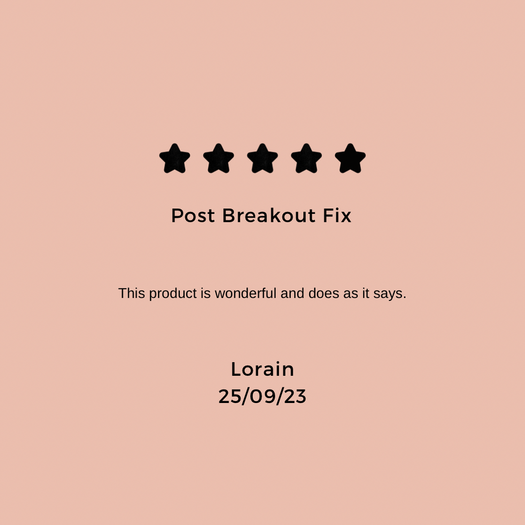 Post Breakout Fix